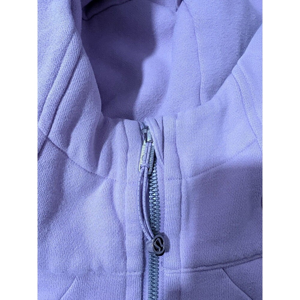 Lululemon Size 4 Scuba Hoodie Full Zip Lavender Purple - Picture 3 of 7